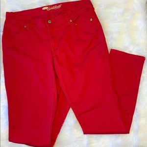 Red Old Navy The SweetHeart Jeans